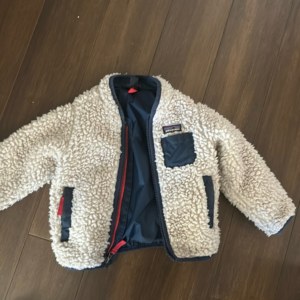 Fleece Patagonia toddler jacket